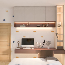 Study Room Interior Design - Kitchen Zone Interiors
